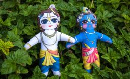 Doll Set Krishna Balarama